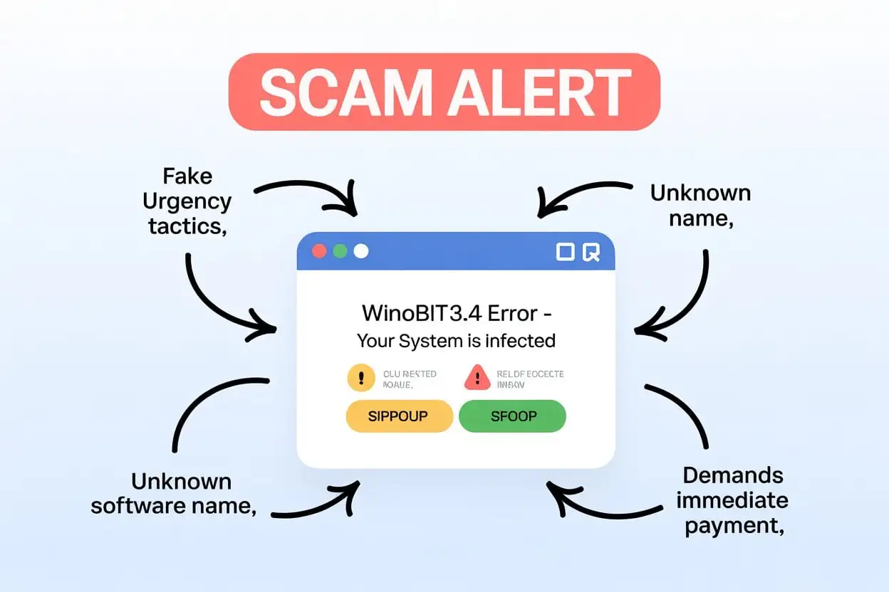 winobit3.4 software error